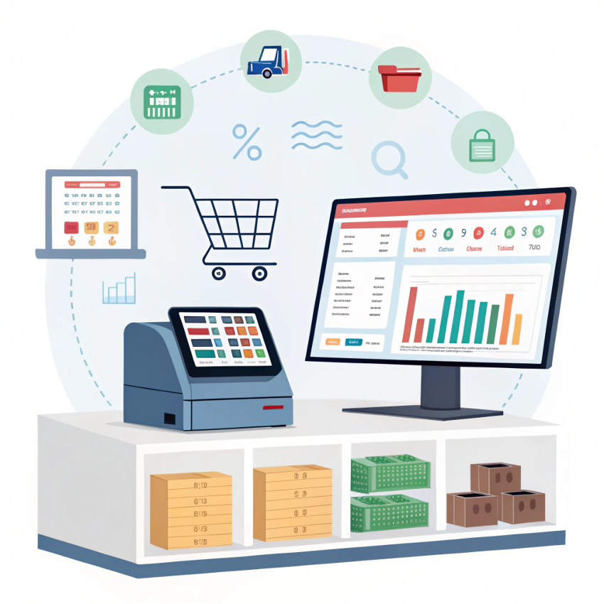 E-commerce and POS solutions service