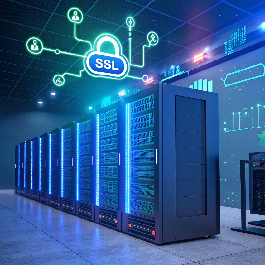Domain hosting and SSL service
