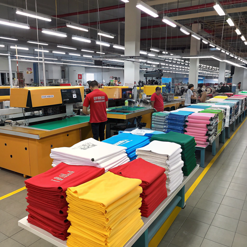 T-shirt design and manufacturing service